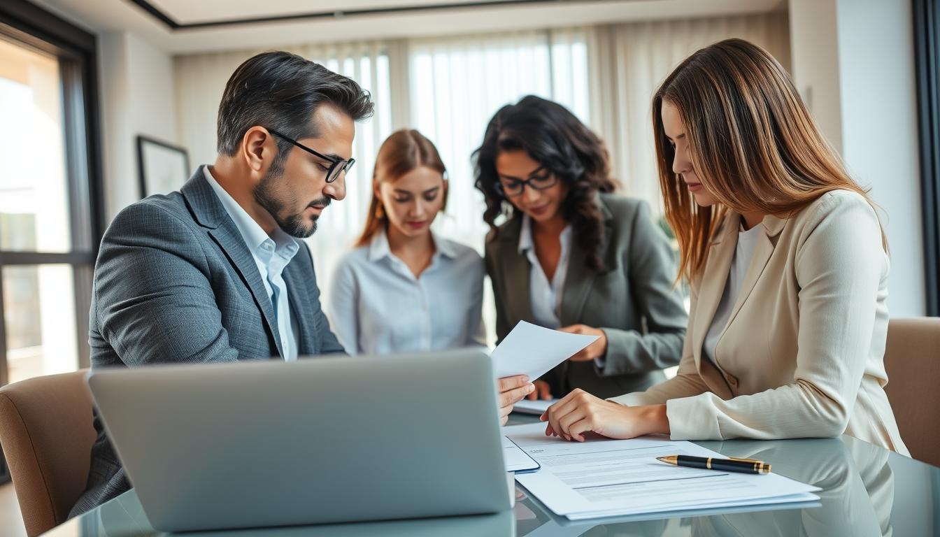 Property settlement documents and transfer review